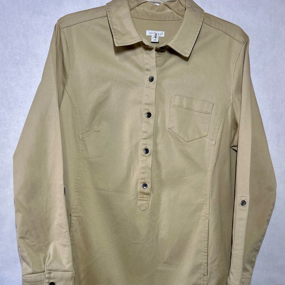 J.Jill Women's Dress Size 14, Tan